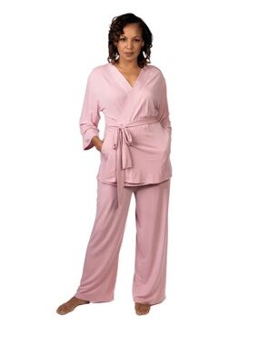 KickIt Home Recovery Long Sleeve Pajamas modal XL Flaw